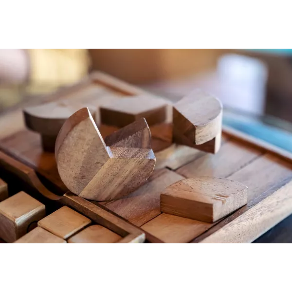 Découverte et plaisir autour des casse-têtes en bois